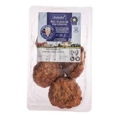 Produktfoto zu Bioladen* Frikadelle - Geflügel 4x85g