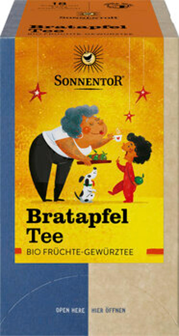 Produktfoto zu Sonnentor Bratapfel Tee 18*2,5g