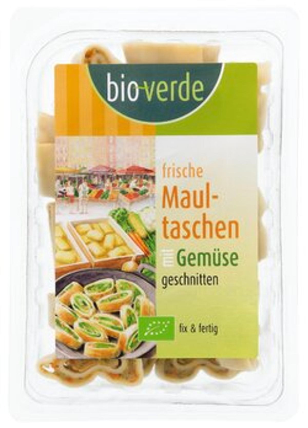 Produktfoto zu bioverde Maultaschen geschnitten  mit Gemüsefüllung 250g