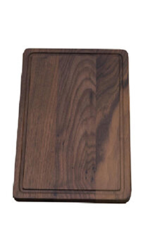 Produktfoto zu Tranchierbrett Walnuss 43*28*2 cm