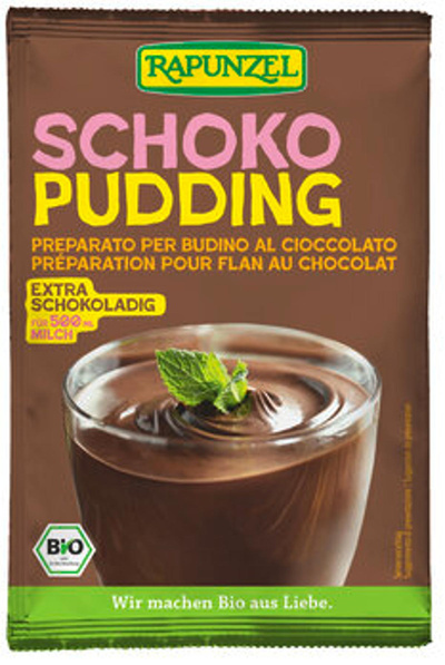 Produktfoto zu Rapunzel Pudding-Pulver Schoko 50g