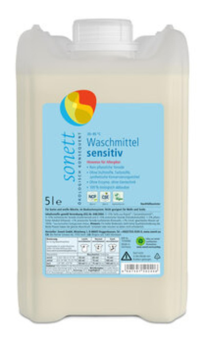 Produktfoto zu Sonett Waschmittel flüssig Sensitiv 10l