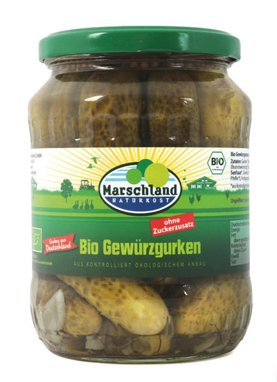Produktfoto zu Marschland Gewürzgurken 670ml