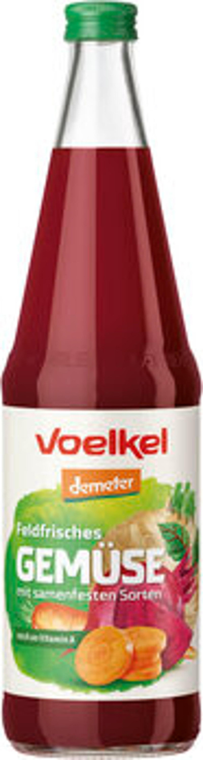 Produktfoto zu Voelkel Gemüsesaft feldfrisch 0,7L