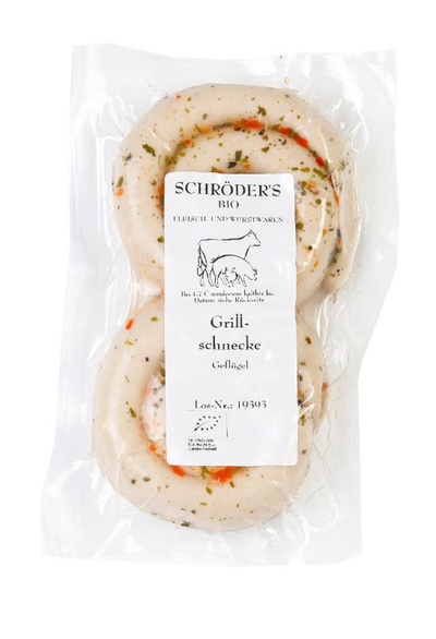 Produktfoto zu Schröder Grillschnecke Geflügel ca. 250g
