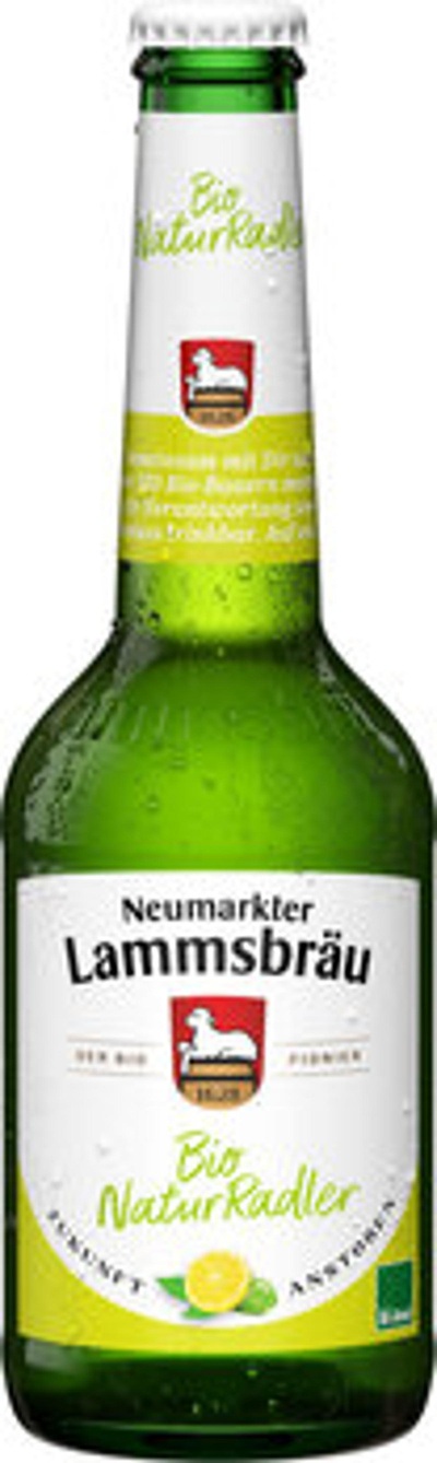 Produktfoto zu Lammsbräu Naturradler 0,33L