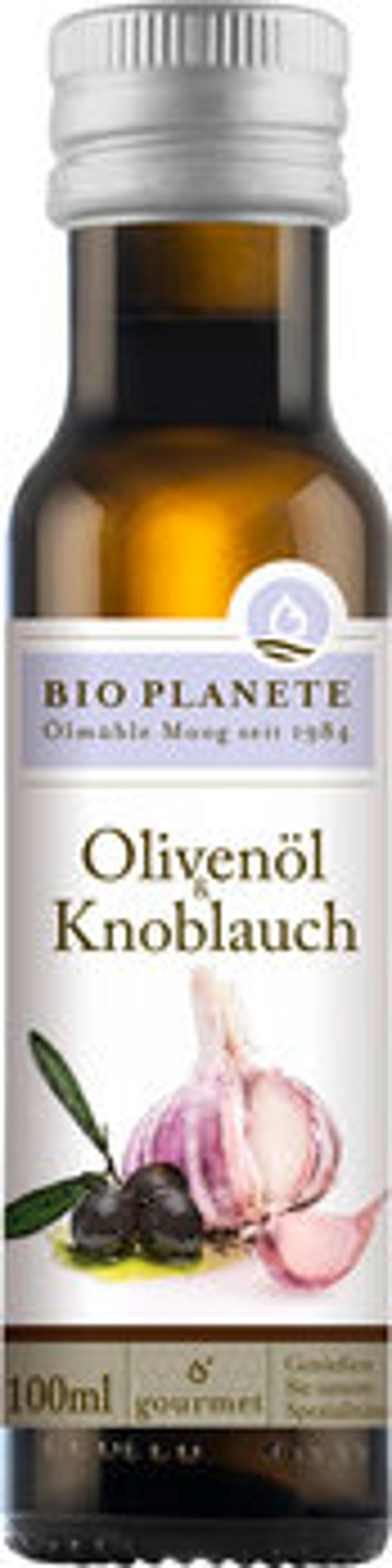 Produktfoto zu Bio Planète Olivenöl mit Knoblauch 100ml