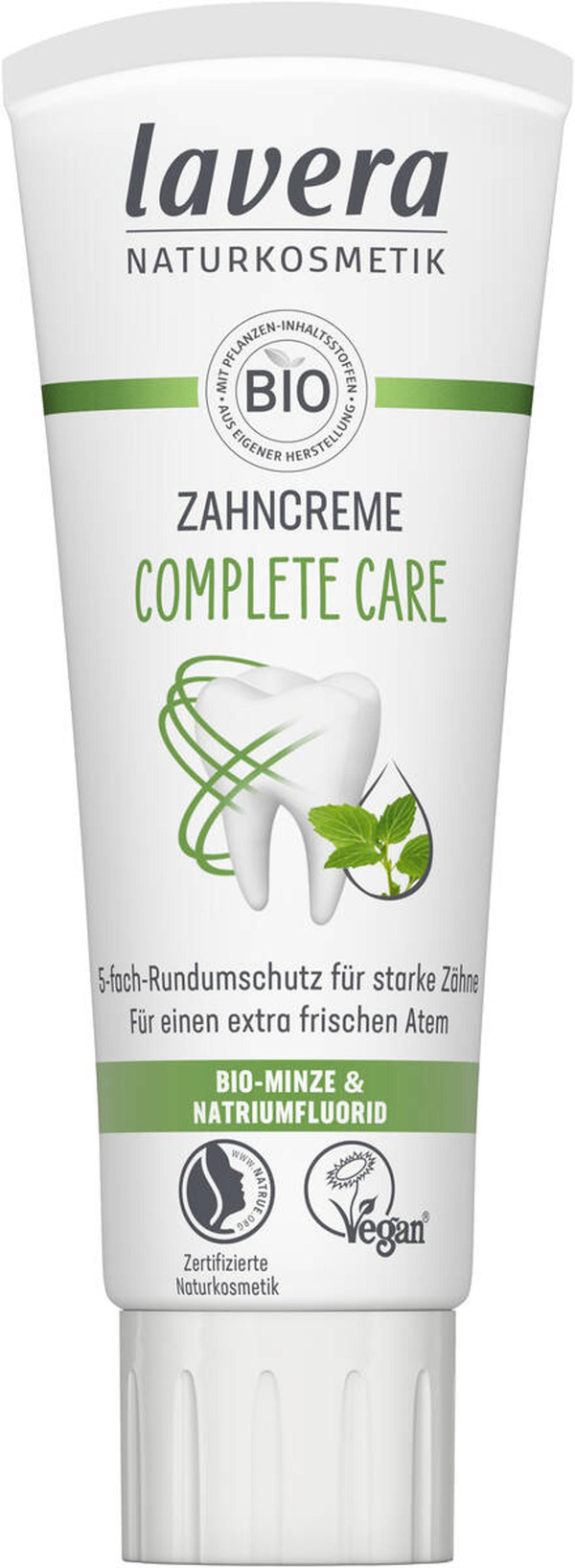 Produktfoto zu Lavera basis sensitiv Zahncreme complete care 75ml