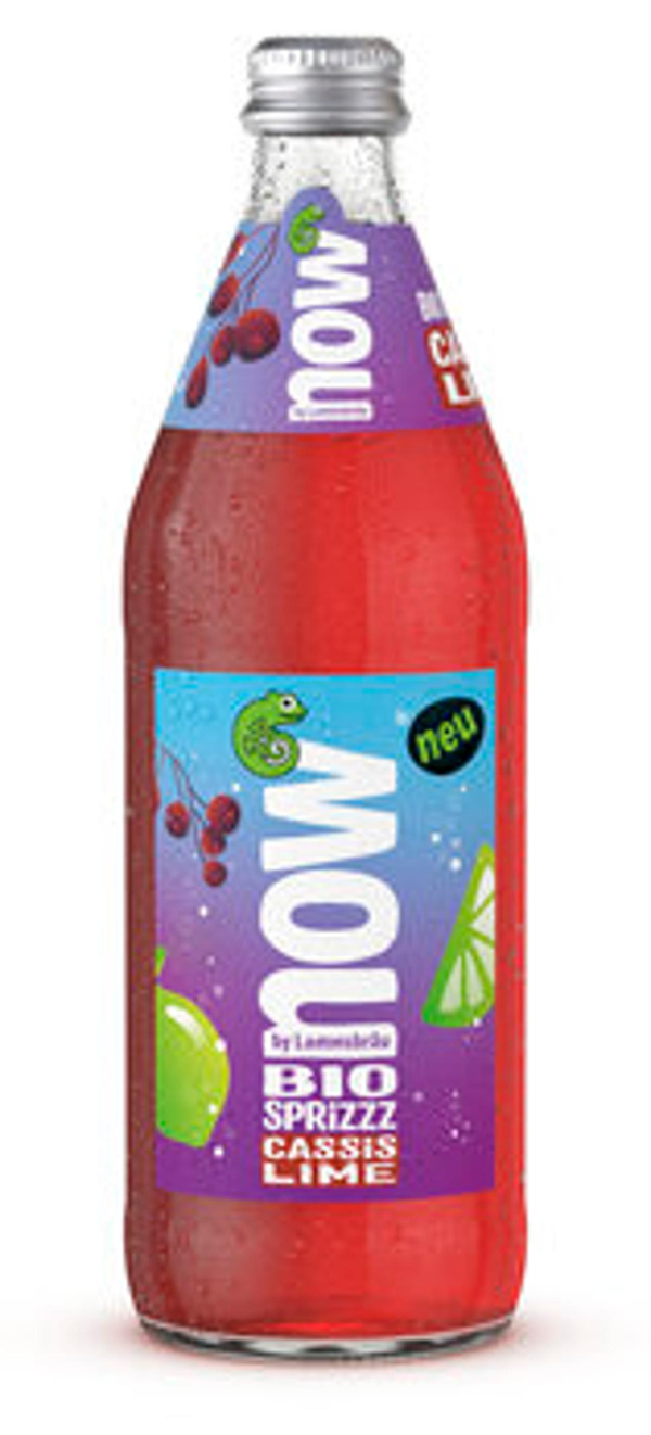 Produktfoto zu now Sprizzz Cassis-Lime 0,5L