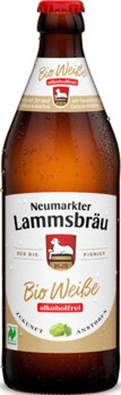 Produktfoto zu Lammsbräu Weiße alkoholfei 0,5L