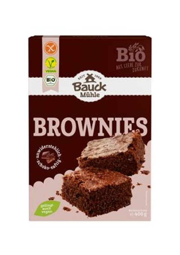 Produktfoto zu Bauckhof Backmischung Brownies 400g