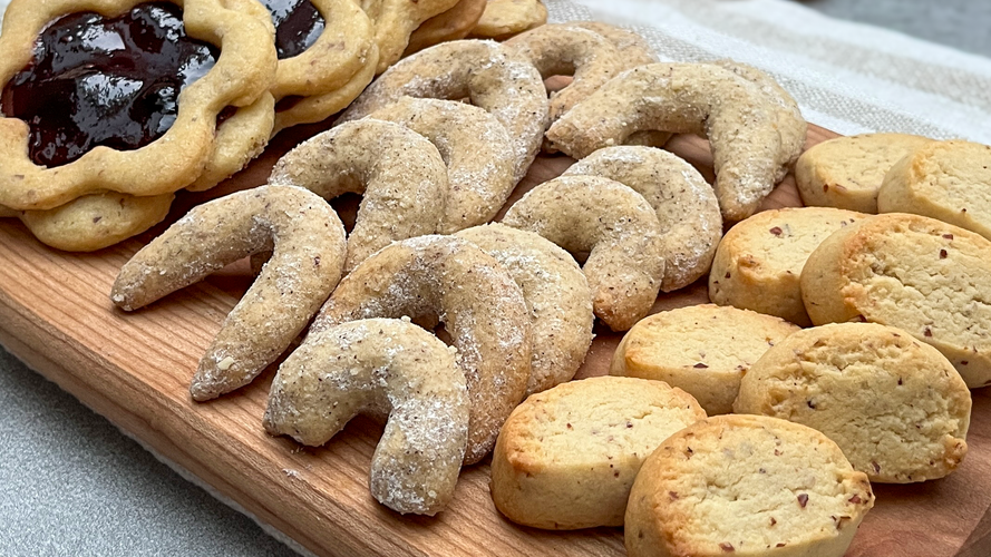 Rezeptbild für Vegane Vanillekipferl