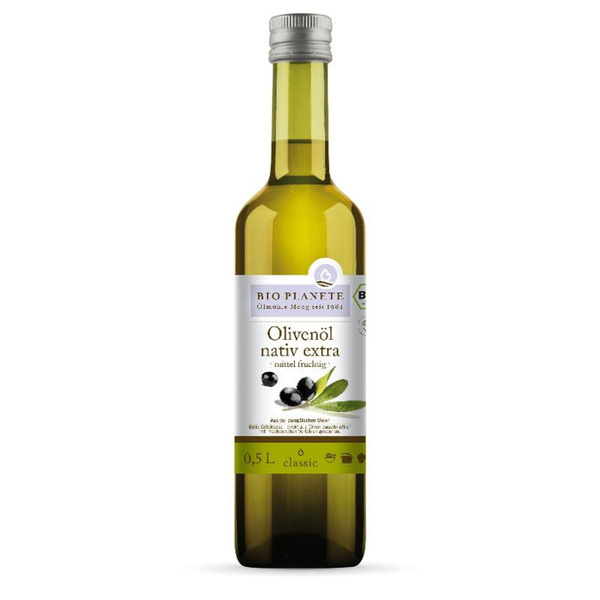 Produktfoto zu Bio Planète Olivenöl mittel fruchtig 500ml