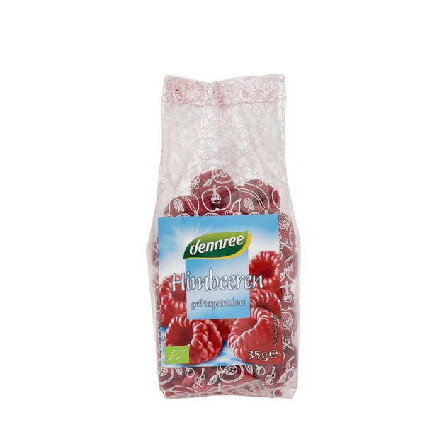 Produktfoto zu dennree Himbeeren, gefriergetrocknet 35g