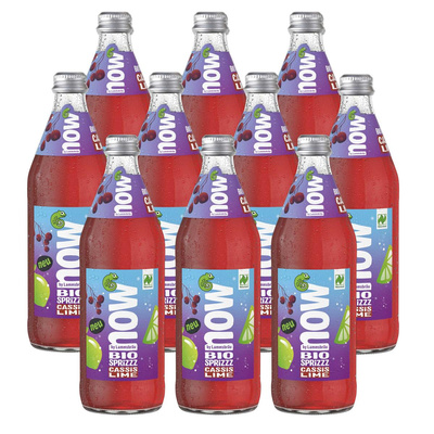Produktfoto zu Kiste now Sprizzz Cassis-Lime 10x0,5L