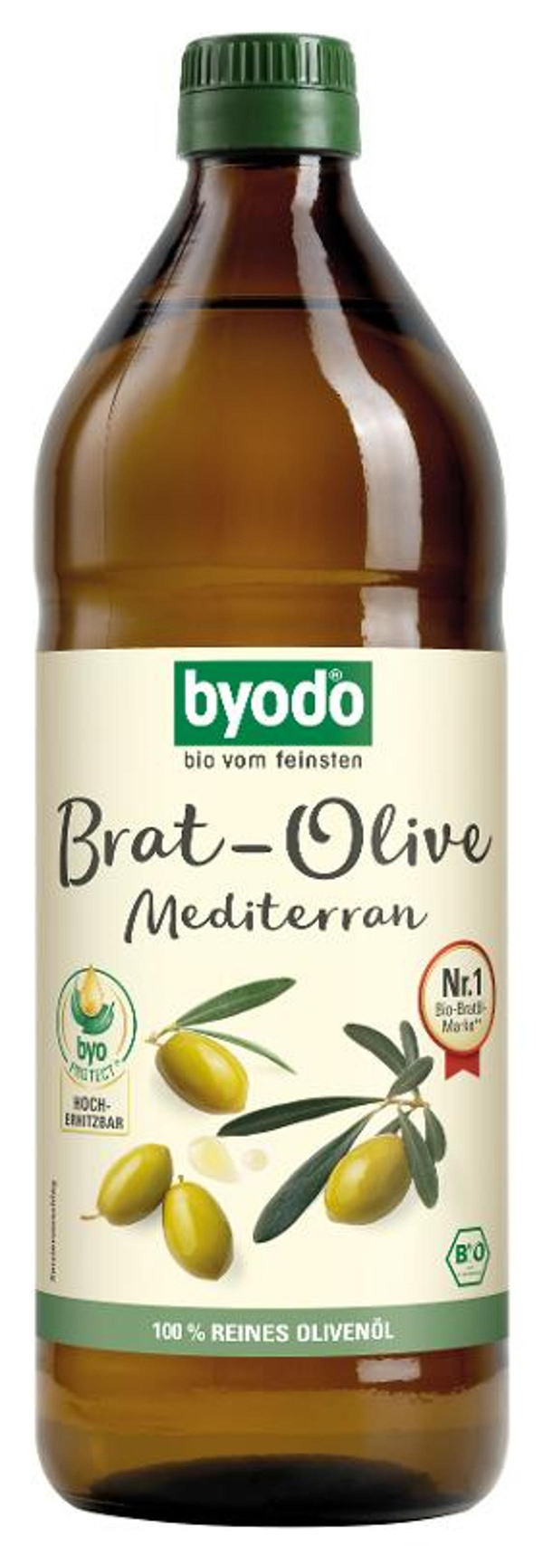 Produktfoto zu Byodo Brat-Olive Mediterran 750 ml