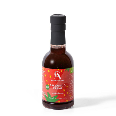 Produktfoto zu Aroma Olymp Balsamico Creme mit Erdbeeren 200ml