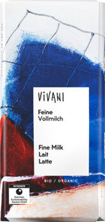 Produktfoto zu Vivani Vollmilch Schokolade 80