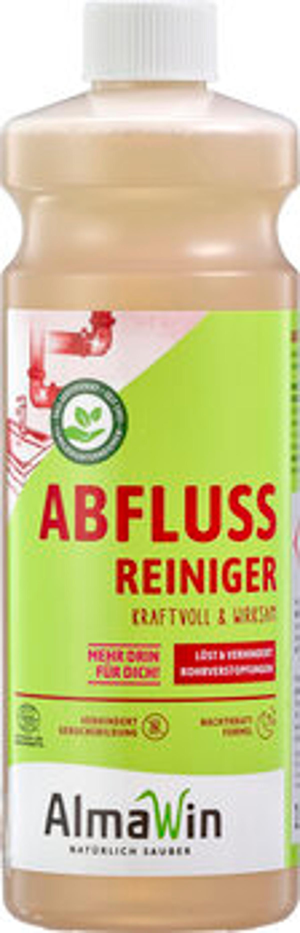 Produktfoto zu AlmaWin Abflussreiniger 1l