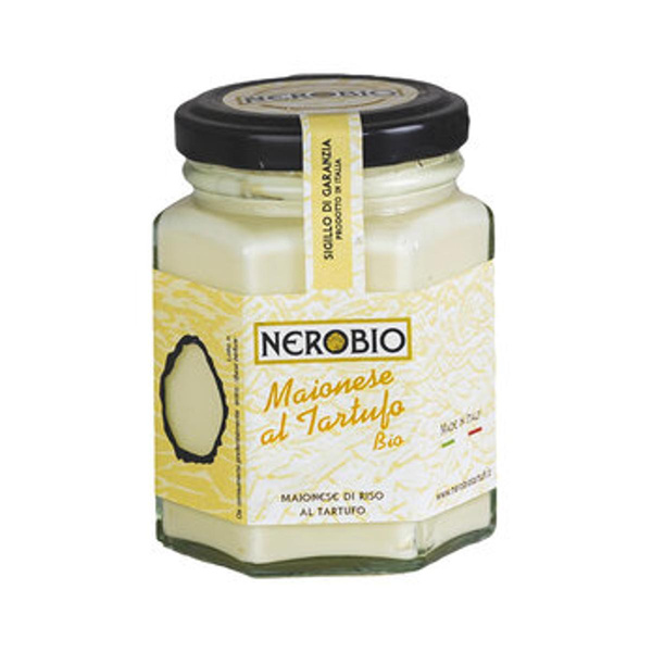 Produktfoto zu Nerobio Trüffelmayonnaise vegan mit schwarzem Wintertrüffel 100g
