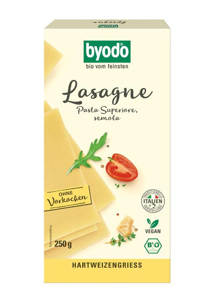 Produktfoto zu Byodo Lasagne 250g Nudeln