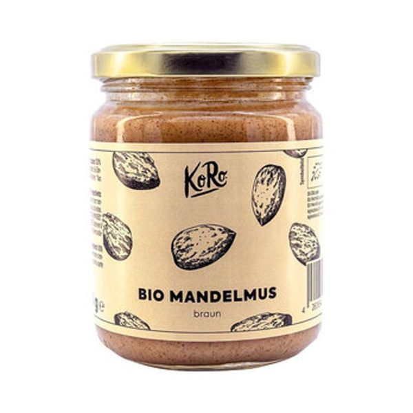Produktfoto zu KoRo Mandelmus braun 250g