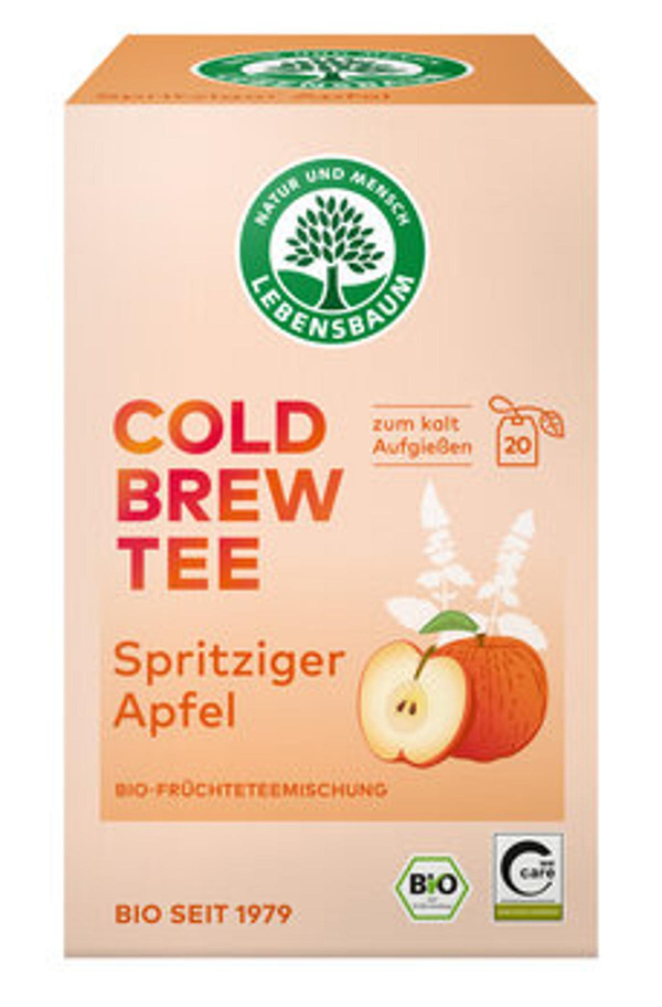 Produktfoto zu Lebensbaum Cold Brew Tee Spritziger Apfel 20 TB