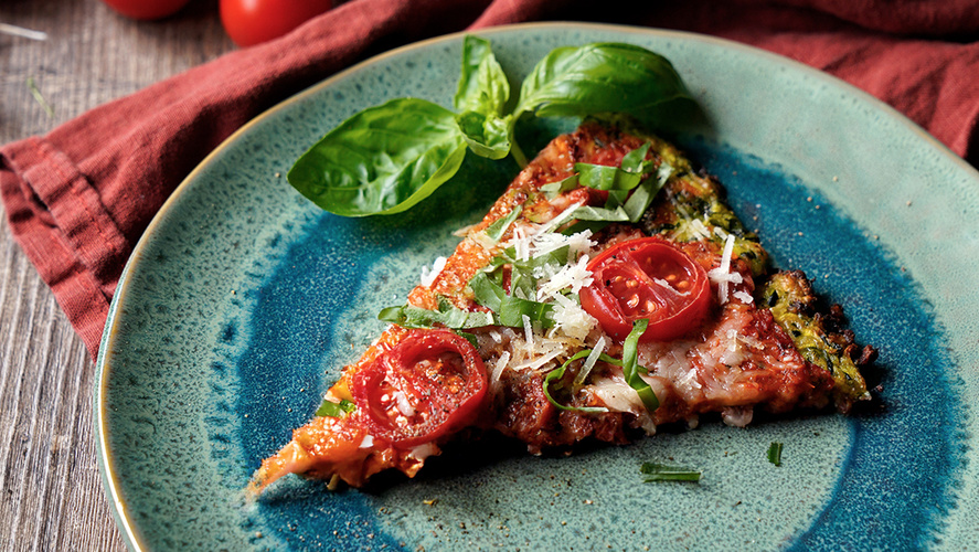 Rezeptbild für Zucchini-Pizza