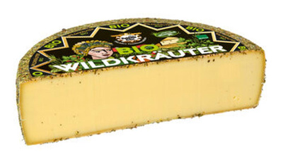 Produktfoto zu Wildkräuterkäse aus Heumilch