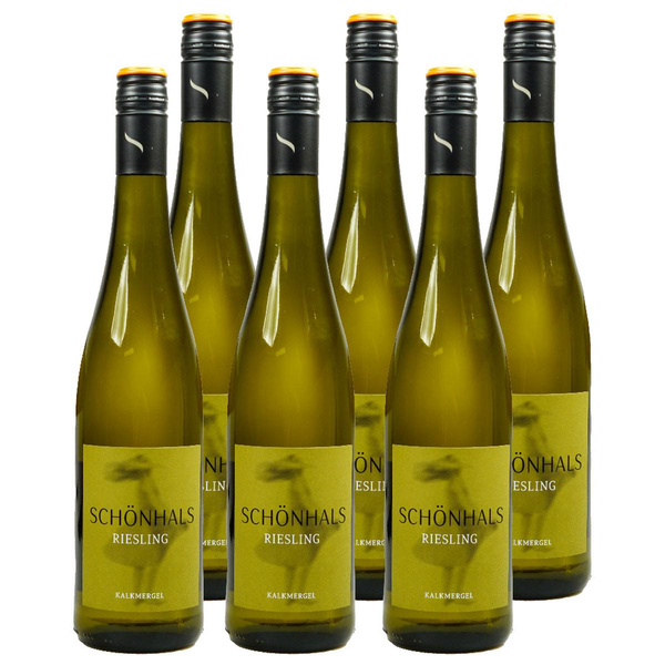 Produktfoto zu Kiste Riesling Kalkmergel Schönhals Rheinhessen  6*0,75L