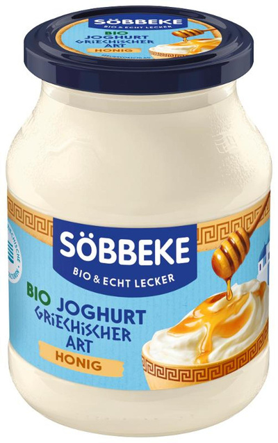 Produktfoto zu Söbbeke Joghurt griech. Art Honig 500g