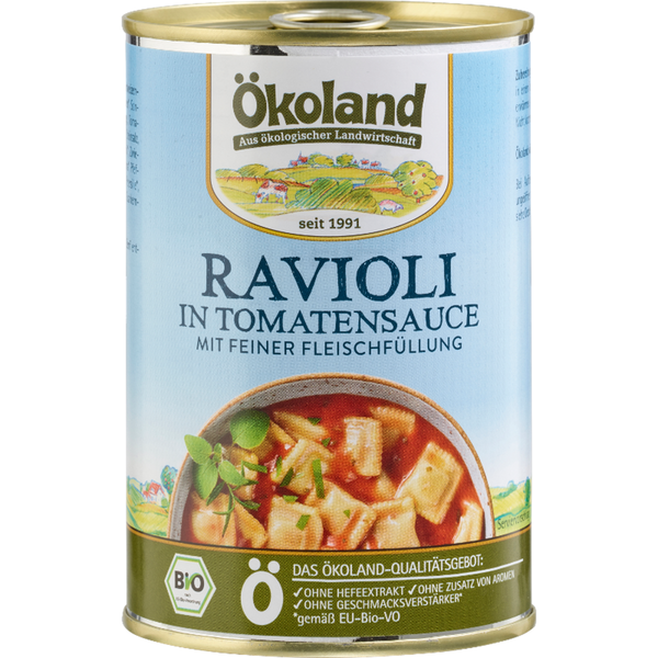 Produktfoto zu Ökoland Bio Ravioli 400g