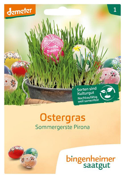 Produktfoto zu Bingenheimer Saatgut Ostergras Samen