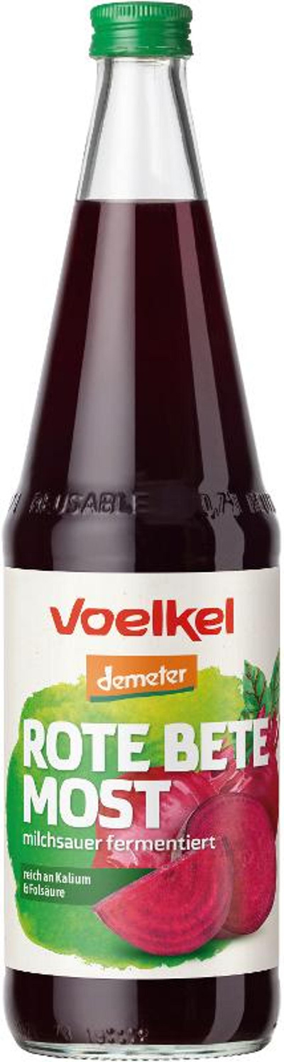 Produktfoto zu Kiste Voelkel Rote-Bete-Most 6x0,7L
