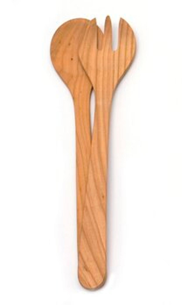 Produktfoto zu Salatbesteck Kirsche 35 cm