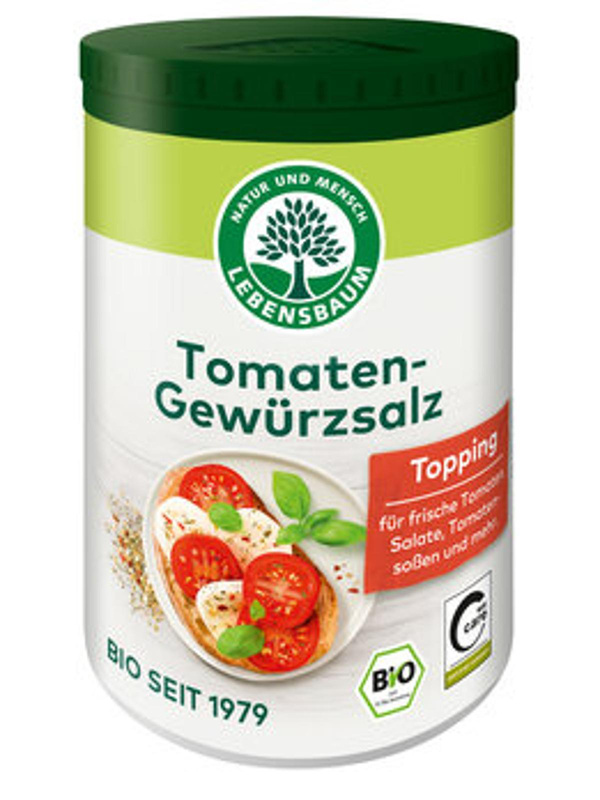 Produktfoto zu Lebensbaum Tomaten-Gewürzsalz Streudose 100g