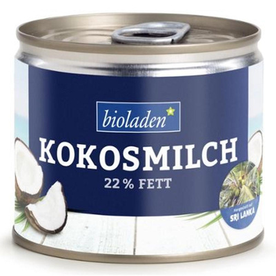 Produktfoto zu Bioladen* Kokosmilch 200ml