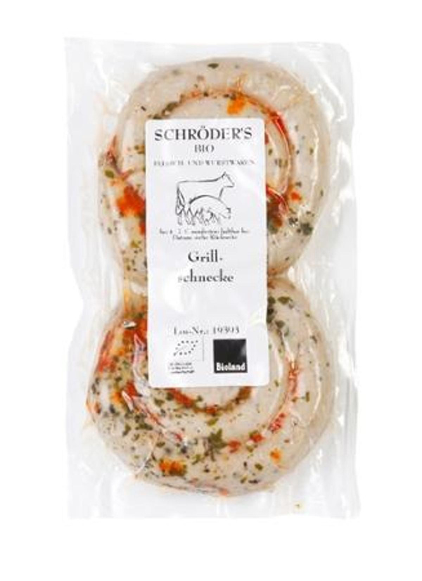 Produktfoto zu Schröders Grillschnecke ca. 250g