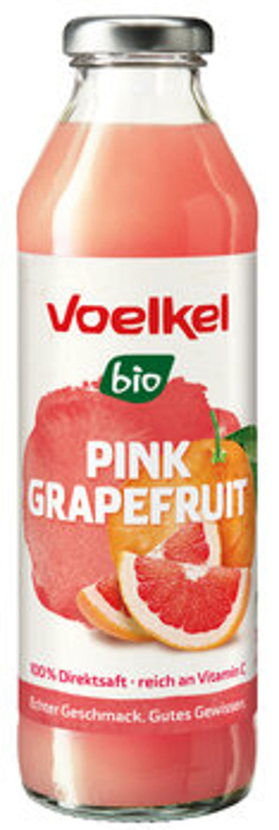 Produktfoto zu Voelkel Pink Grapefruitsaft 0,5l