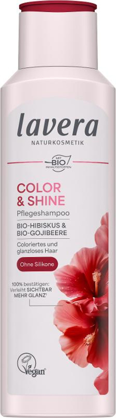 Produktfoto zu Lavera Shampoo Glanz und Geschmeidigkeit 250ml