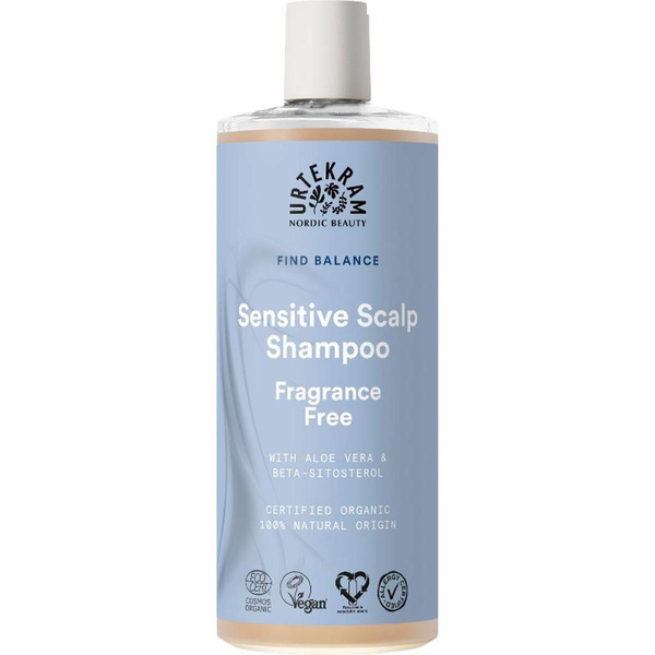 Produktfoto zu Urtekram Fragrance Free Shampoo 500ml