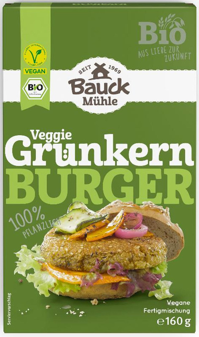 Produktfoto zu Bauckhof Grünkern Burger 160g
