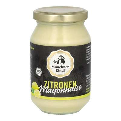Produktfoto zu Münchner Kindl Zitronen Mayonnaise 200ml