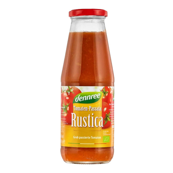 Produktfoto zu dennree Tomaten Passata "Rustica" 680g