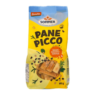 Produktfoto zu SOMMER Demeter Pane Picco Sesam-Schwarzkümmel
