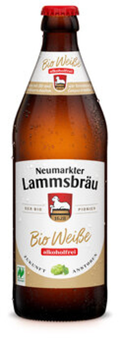 Produktfoto zu Lammsbräu Weiße alkoholfei 0,5L