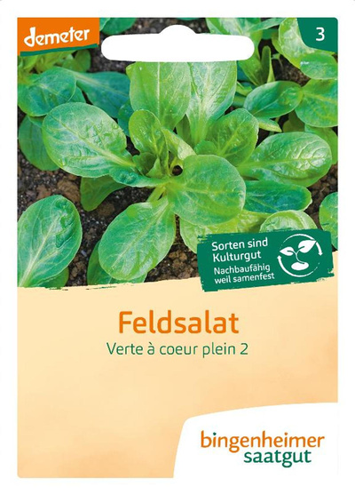 Produktfoto zu Bingenheimer Saatgut Feldsalat Samen