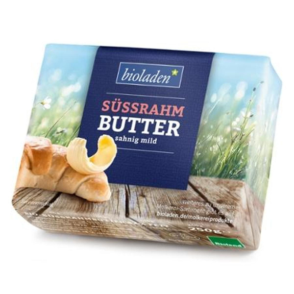Produktfoto zu Bioladen* Butter Süßrahm 250g