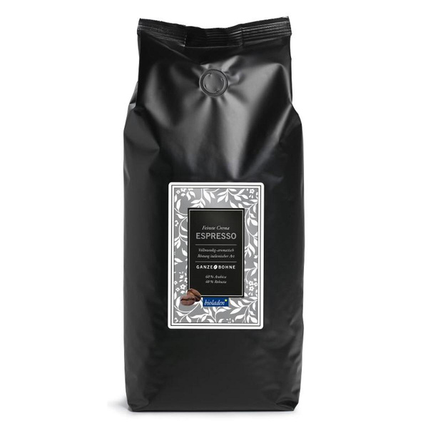 Produktfoto zu Bioladen* Espresso, ganze Bohne 1kg