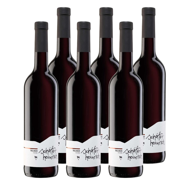 Produktfoto zu Kiste Schäfer Heinrich Trollinger 6x0,75L
